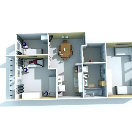 Flex Living - Work And - Perfekt Fuer Monteure Und Business Reisende! Zwickau